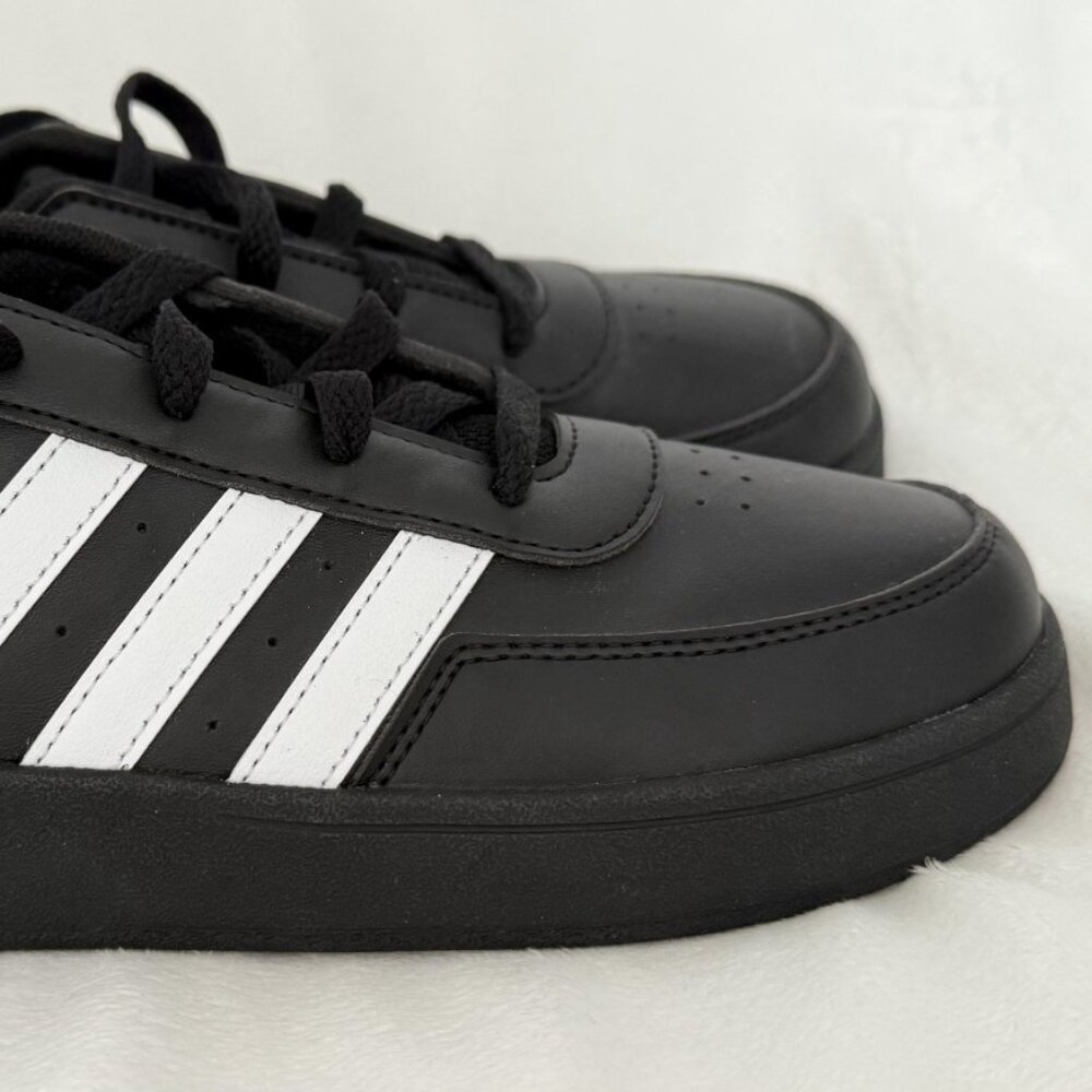 Adidas Breaknet 2.0 K Kids Sneakers Black White 5.5 US New NWOB - Picture 4 of 7